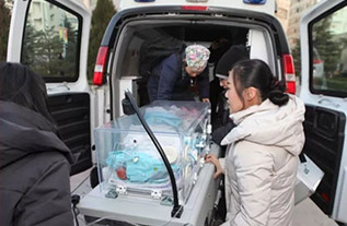 黄龙县妇婴监护型护送